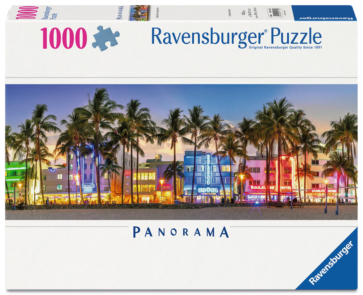 Glow on Ocean Drive 1000pc Panorama [Ravensburger Puzzle]