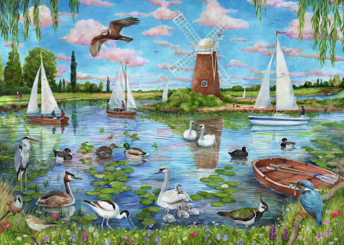 Life along the Broads 1000pc [Ravensburger Puzzle]