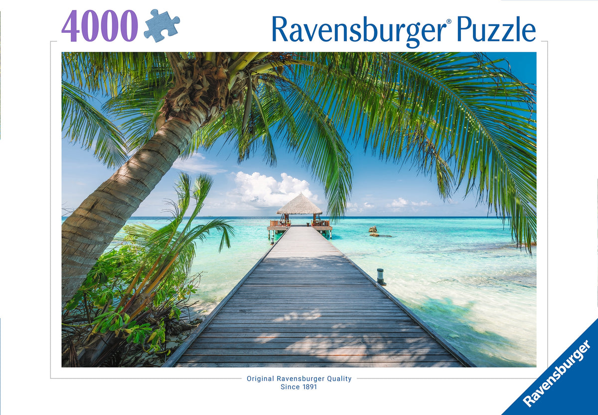 Dream Beach in the Maldives 4000pc [Ravensburger Puzzle]