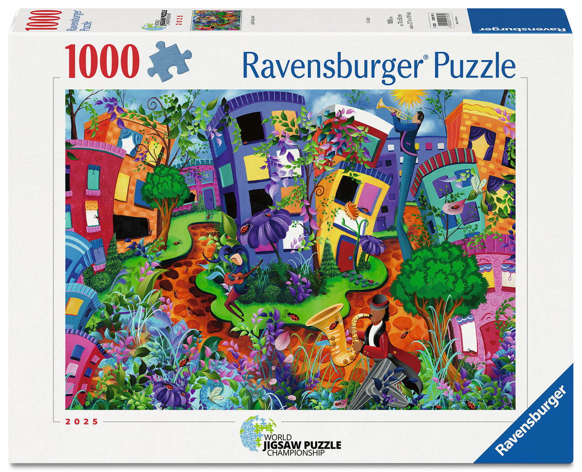 World Jigsaw Puzzle Championship: 2025 Lady Bug Lane 1000pc [Ravensburger Puzzle]