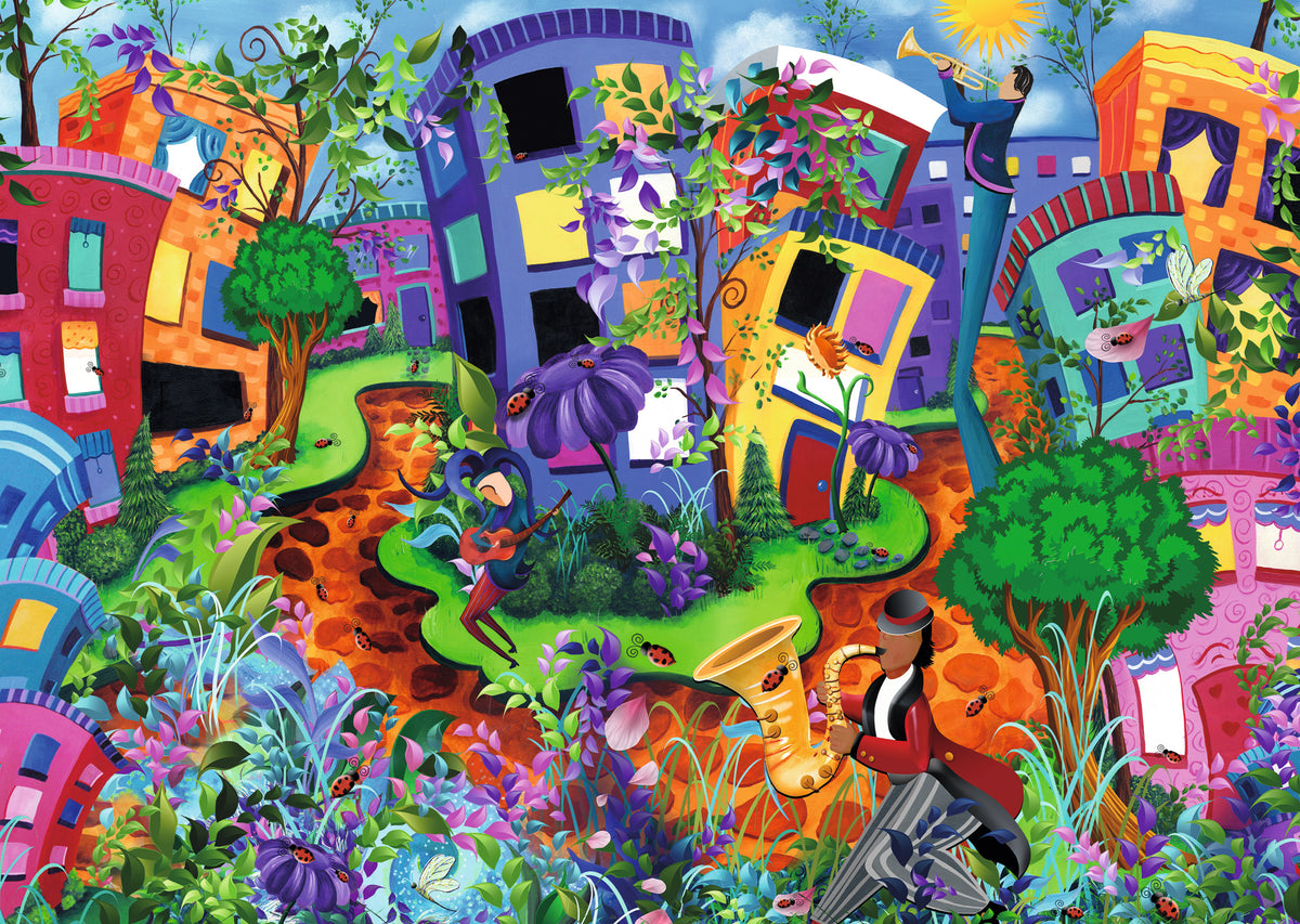World Jigsaw Puzzle Championship: 2025 Lady Bug Lane 1000pc [Ravensburger Puzzle]