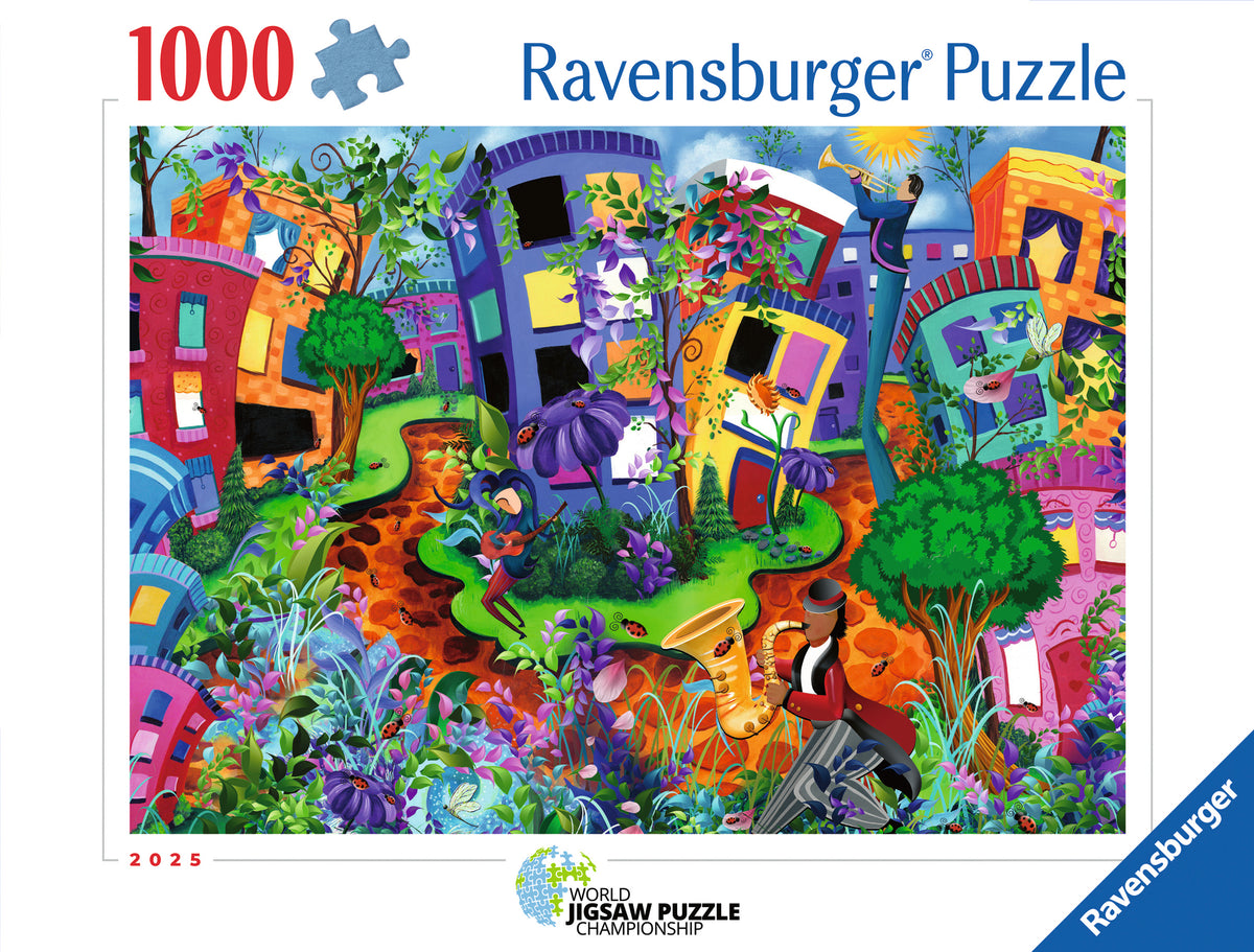 World Jigsaw Puzzle Championship: 2025 Lady Bug Lane 1000pc [Ravensburger Puzzle]