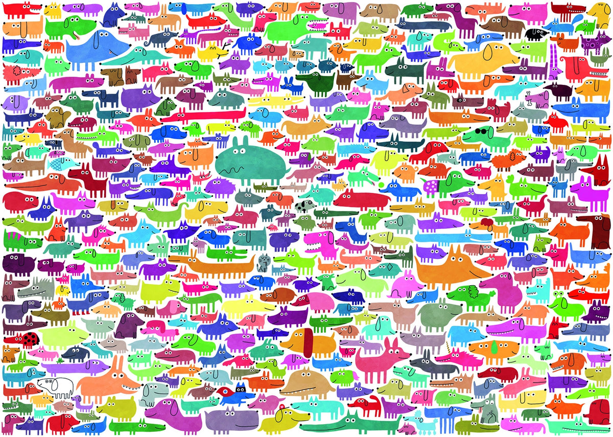387 Dogs & One Cat 300pcLF [Ravensburger Puzzle]