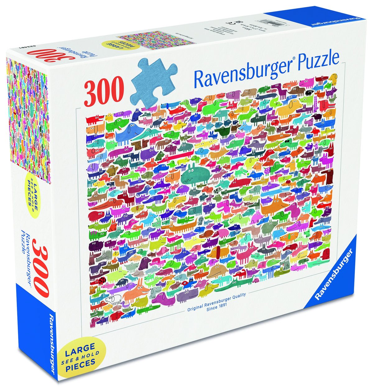 387 Dogs & One Cat 300pcLF [Ravensburger Puzzle]