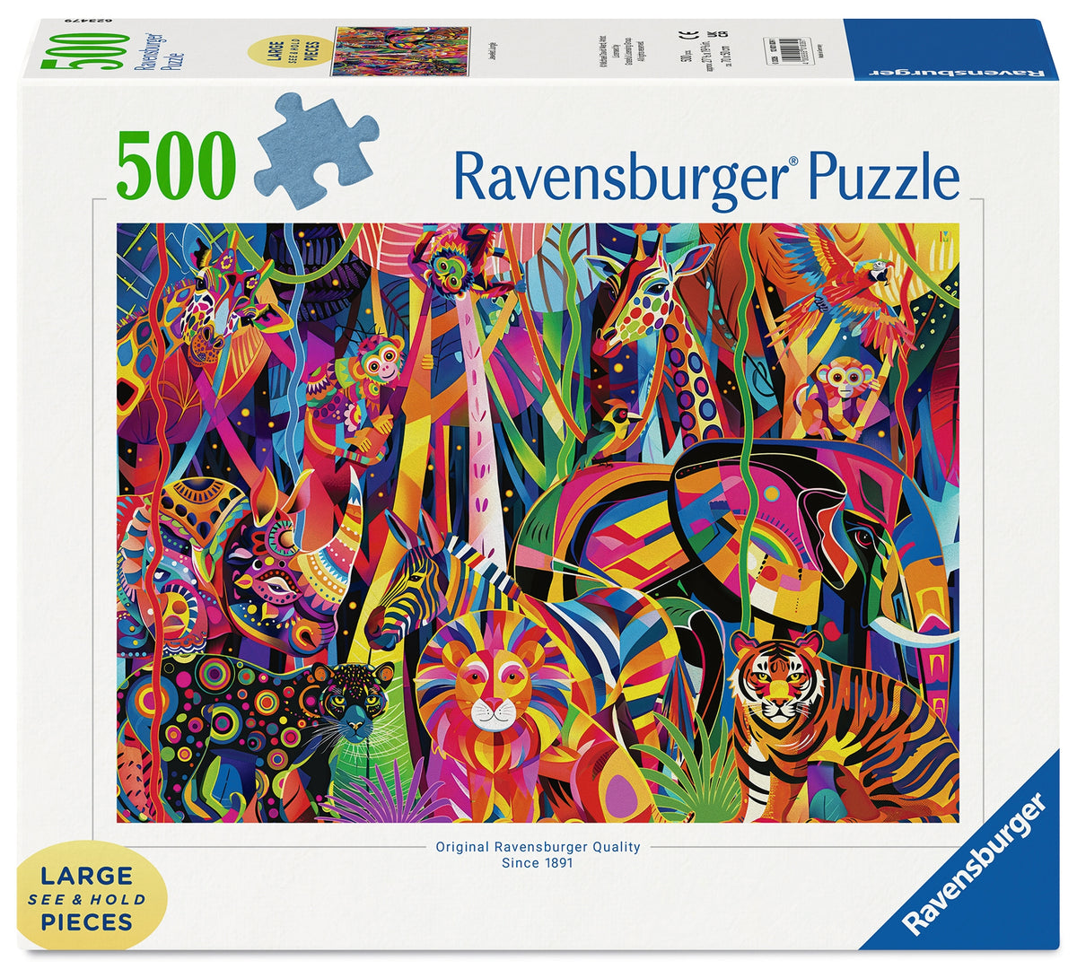Jeweled Jungle 500pcLF [Ravensburger Puzzle]