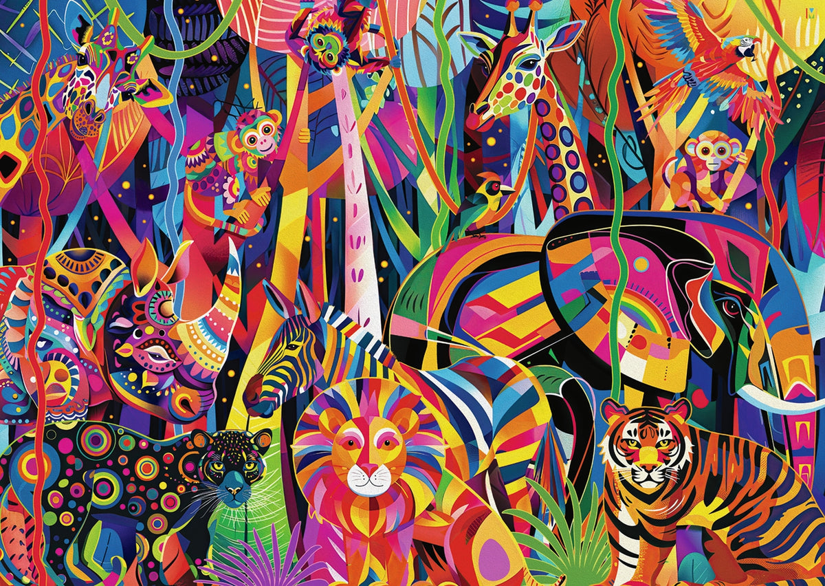 Jeweled Jungle 500pcLF [Ravensburger Puzzle]