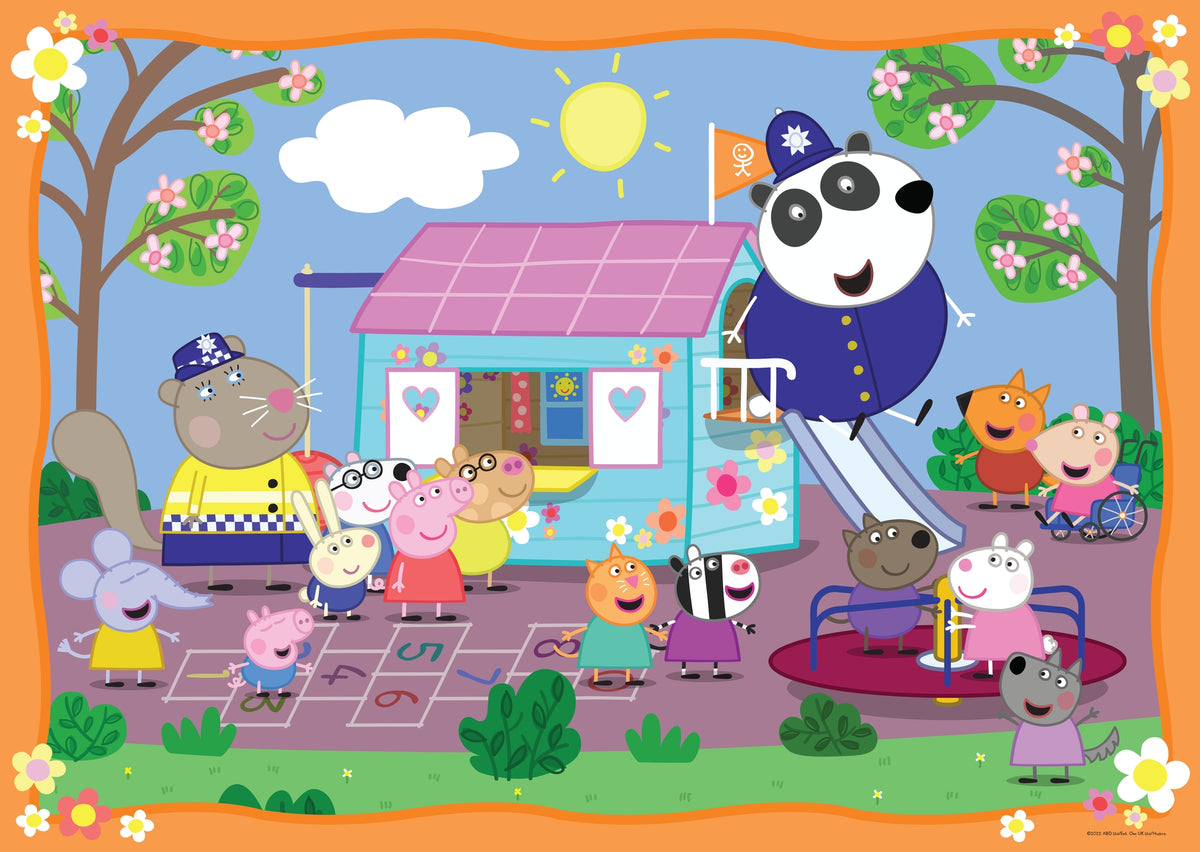 Peppa Pig: Fun at the Clubhouse Giant Floor Puzzle 24pc [Ravensburger Puzzle]
