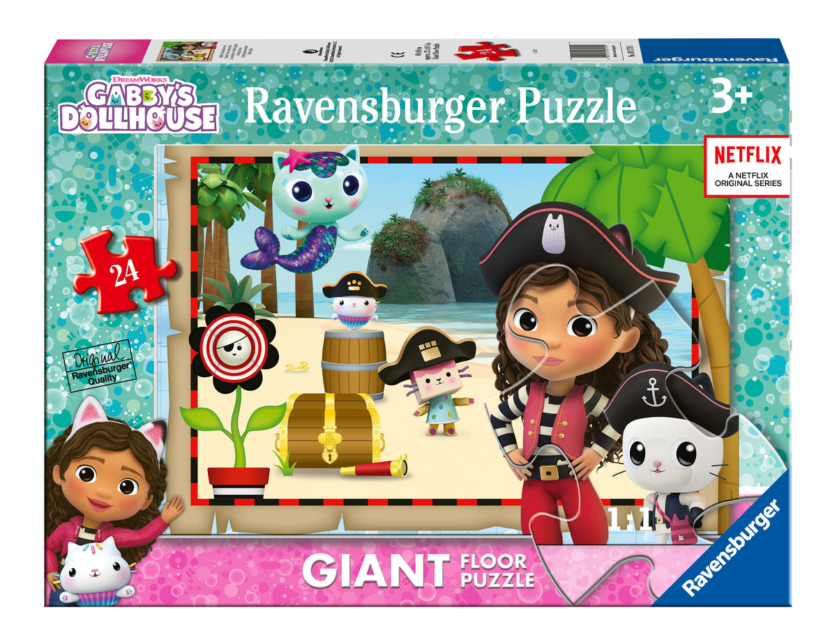 Gabby's Dollhouse: Giant Floor Puzzle 24pc [Ravensburger Puzzle]