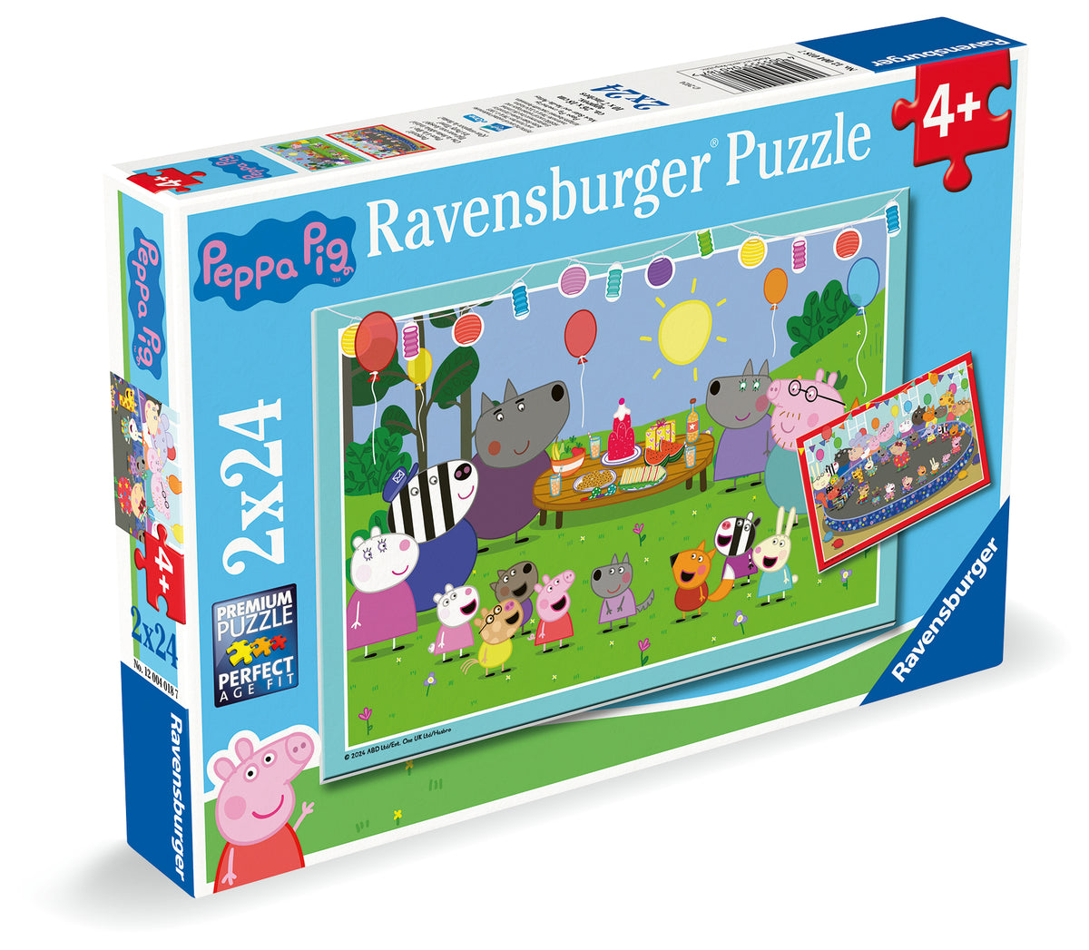 Peppa Pig: TBC 2x24pc [Ravensburger Puzzle]