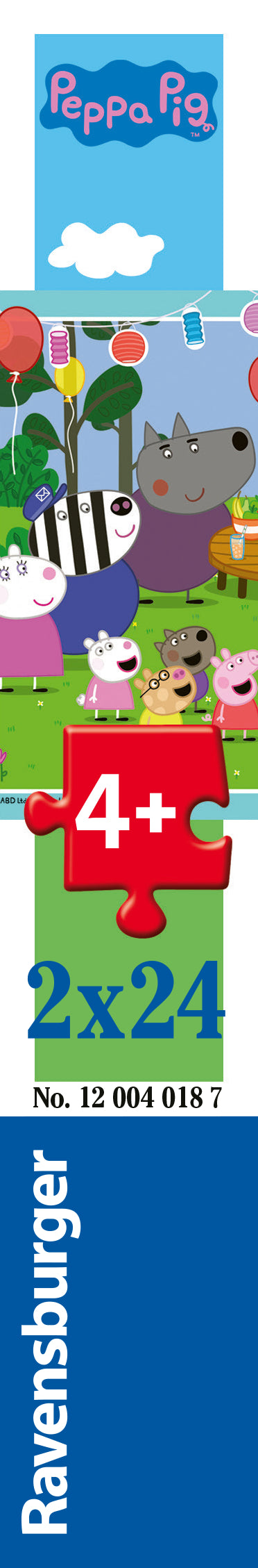 Peppa Pig: TBC 2x24pc [Ravensburger Puzzle]