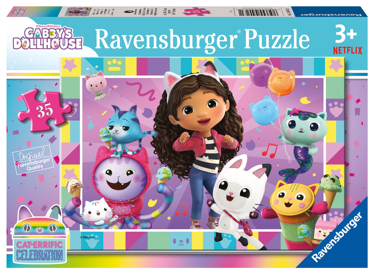 Gabby's Dollhouse: Let's Celebrate! 35pc [Ravensburger Puzzle]