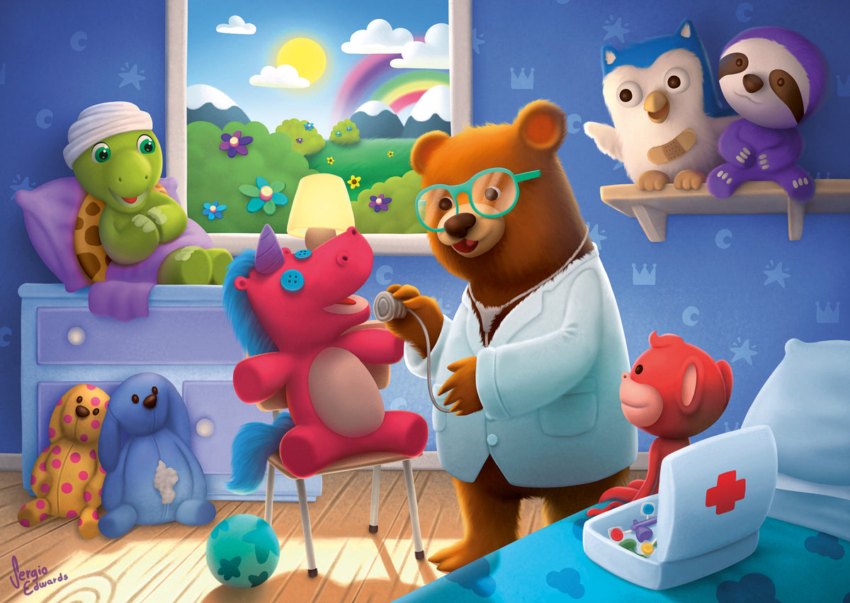 Stuffed Animal Hoapital 35pc [Ravensburger Puzzle]