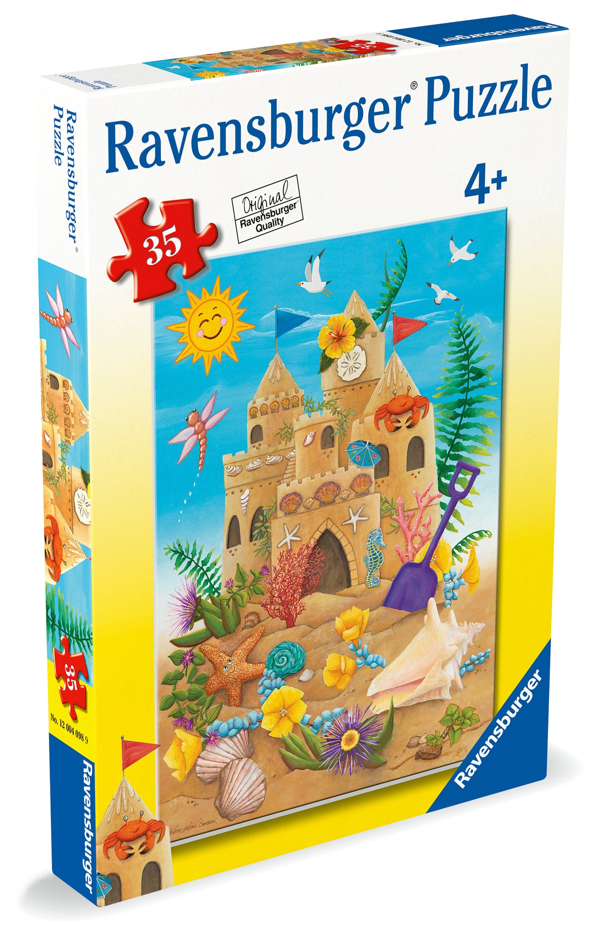Sunshine Sandcastle 35pc [Ravensburger Puzzle]