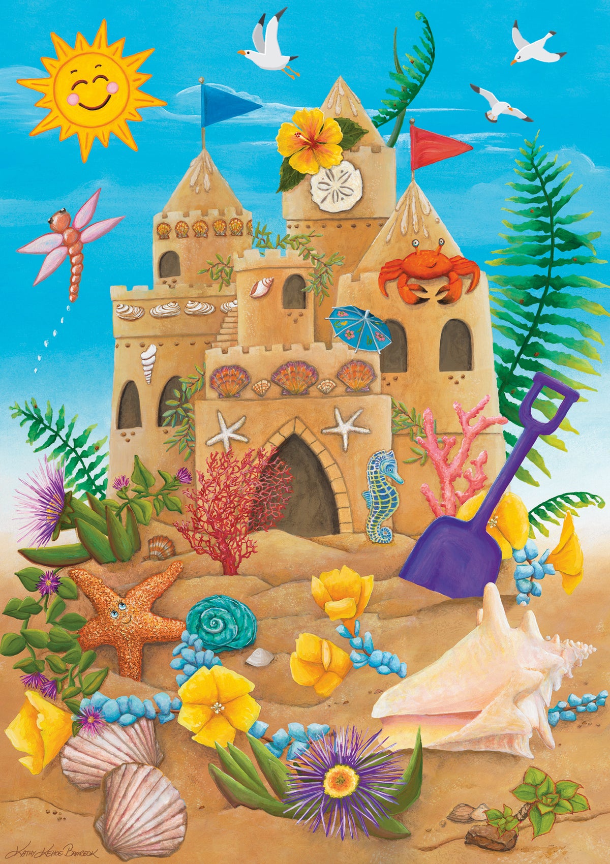 Sunshine Sandcastle 35pc [Ravensburger Puzzle]