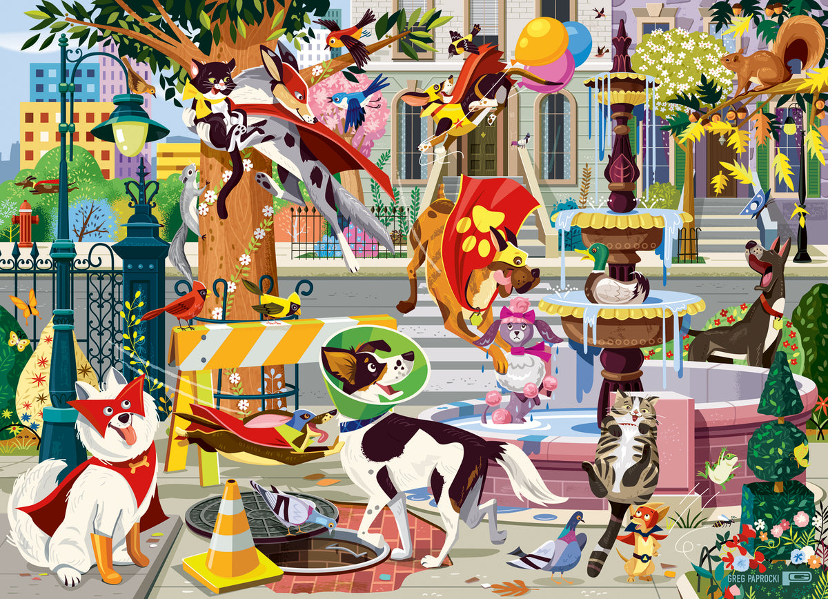 Greg Paprocki: Super Dogs to the Rescue 60pc [Ravensburger Puzzle]