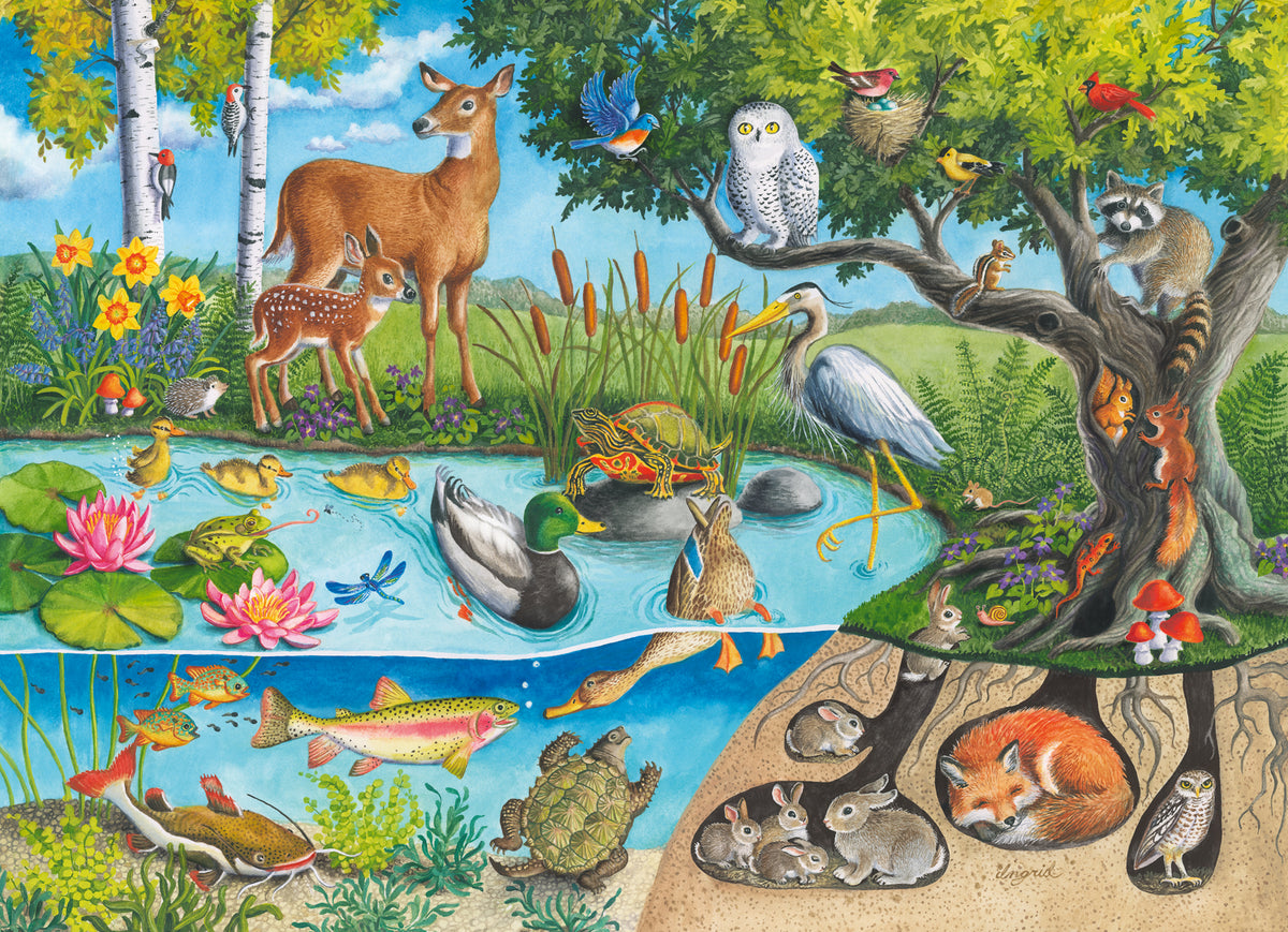 Animals Above and Below 60pc [Ravensburger Puzzle]