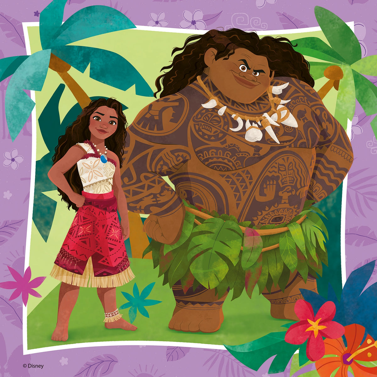 Disney Moana 2: Off to new adventures 3x49pc [Ravensburger Puzzle]