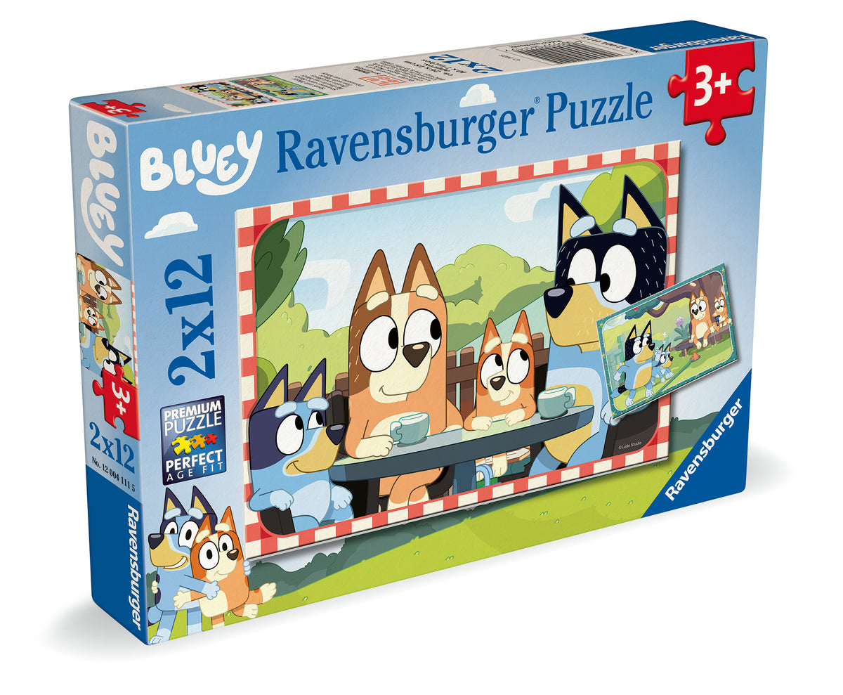 Bluey: 2x12pc [Ravensburger Puzzle]