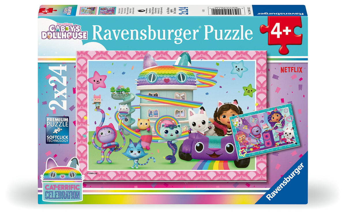Gabby's Dollhouse: TBC 2x24pc [Ravensburger Puzzle]