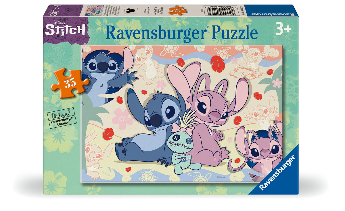 Disney Stitch: Enjoy some time together 35pc [Ravensburger Puzzle]