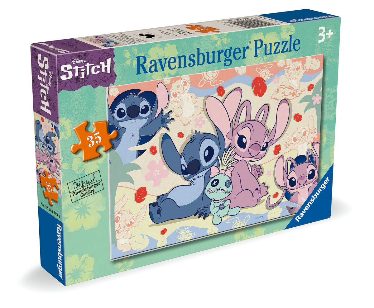 Disney Stitch: Enjoy some time together 35pc [Ravensburger Puzzle]