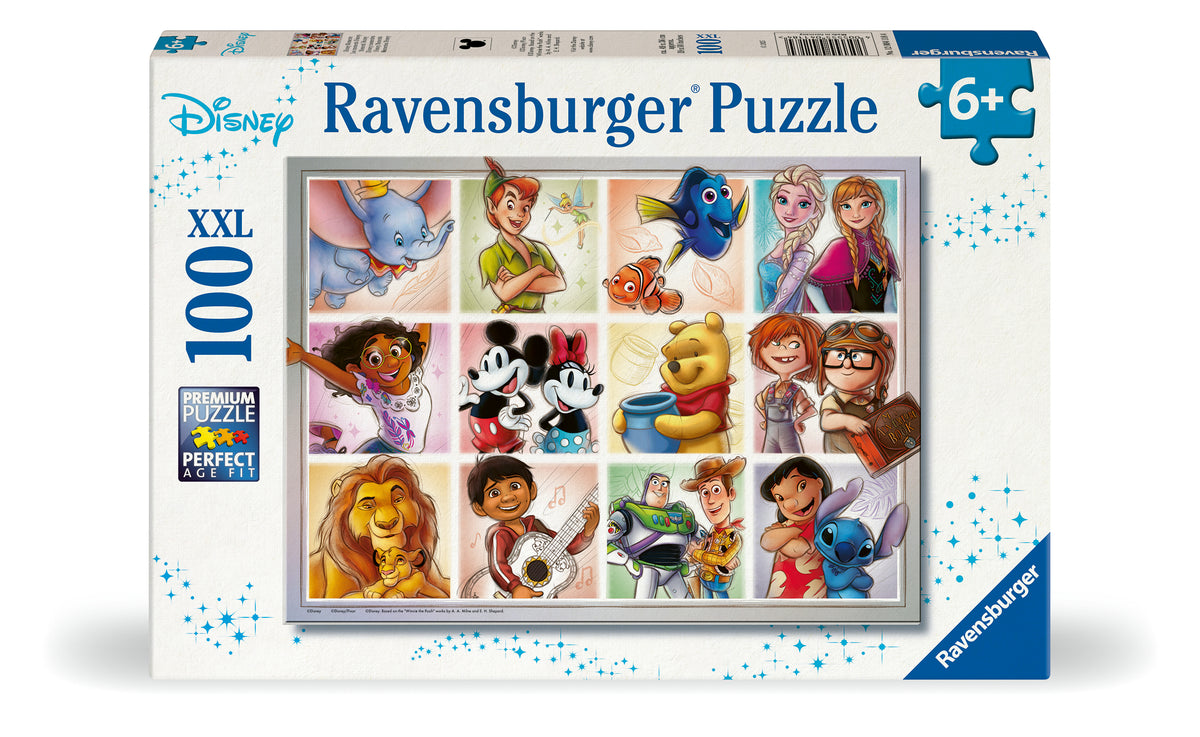 Disney: Multi-character 100pc [Ravensburger Puzzle]
