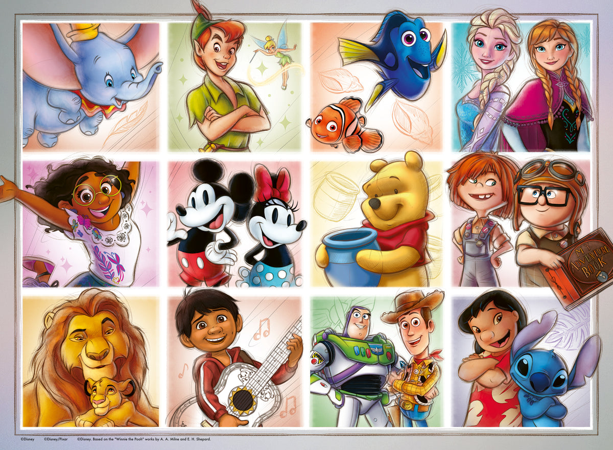 Disney: Multi-character 100pc [Ravensburger Puzzle]