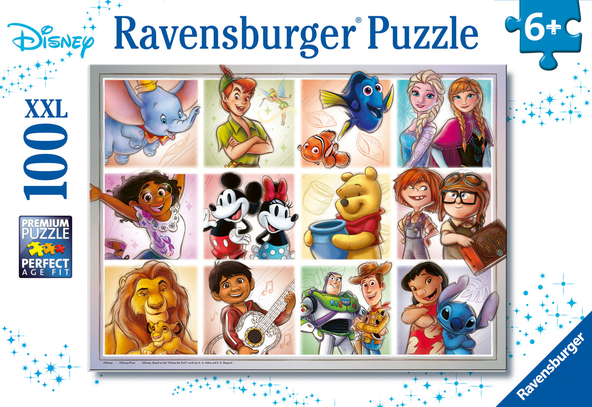 Disney: Multi-character 100pc [Ravensburger Puzzle]