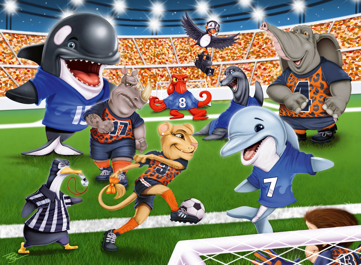 Soccer Field Flair 150pc [Ravensburger Puzzle]