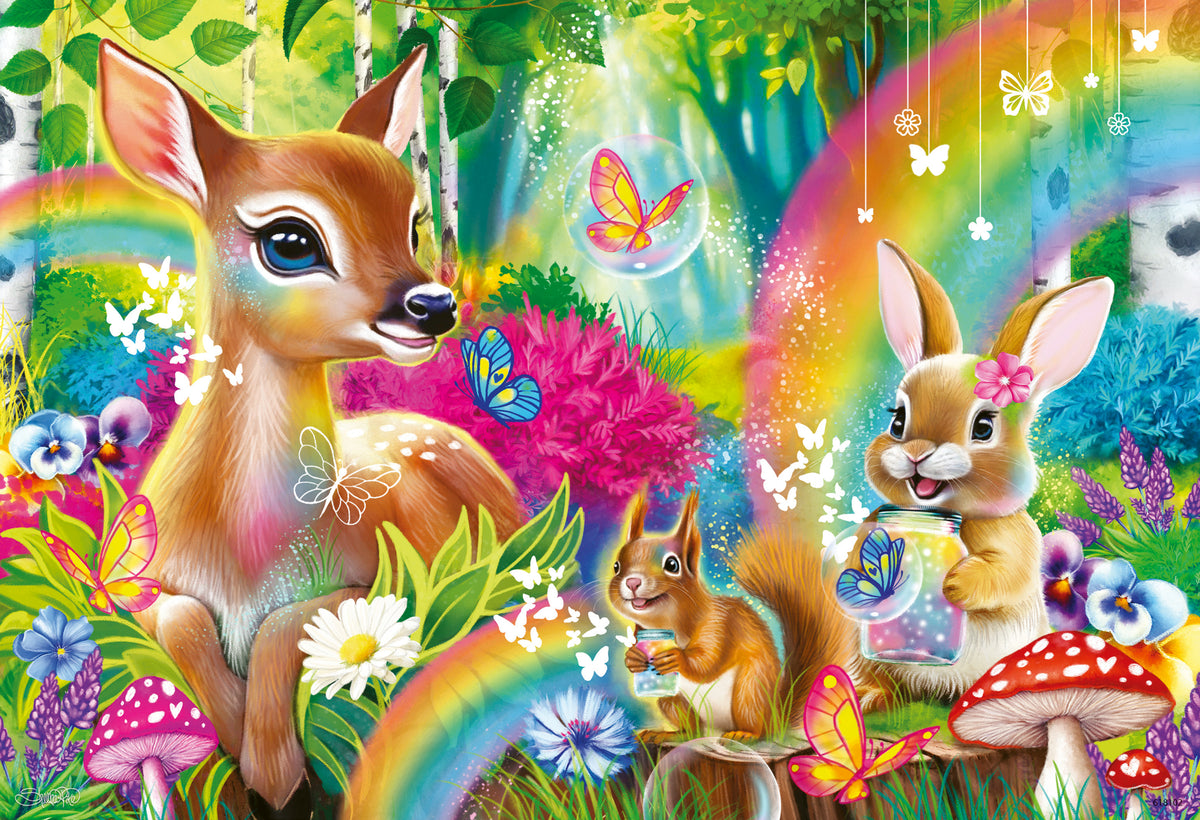 Lovable Woodland Friends 2x24pc [Ravensburger Puzzle]