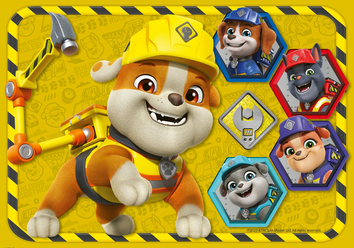 Paw Patrol: Rubble & Crew 2x12pc [Ravensburger Puzzle]