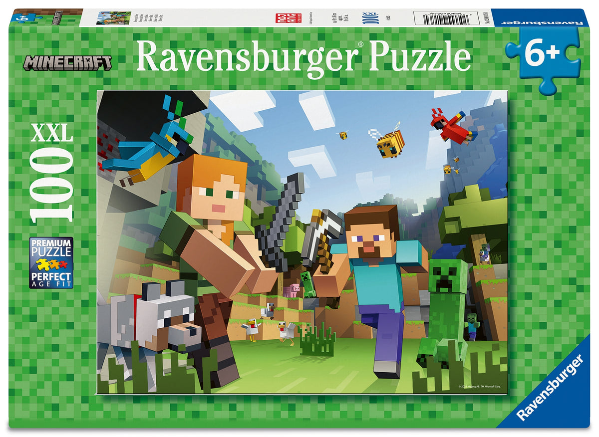 Minecraft: Steve and Alex 100pc [Ravensburger Puzzle]