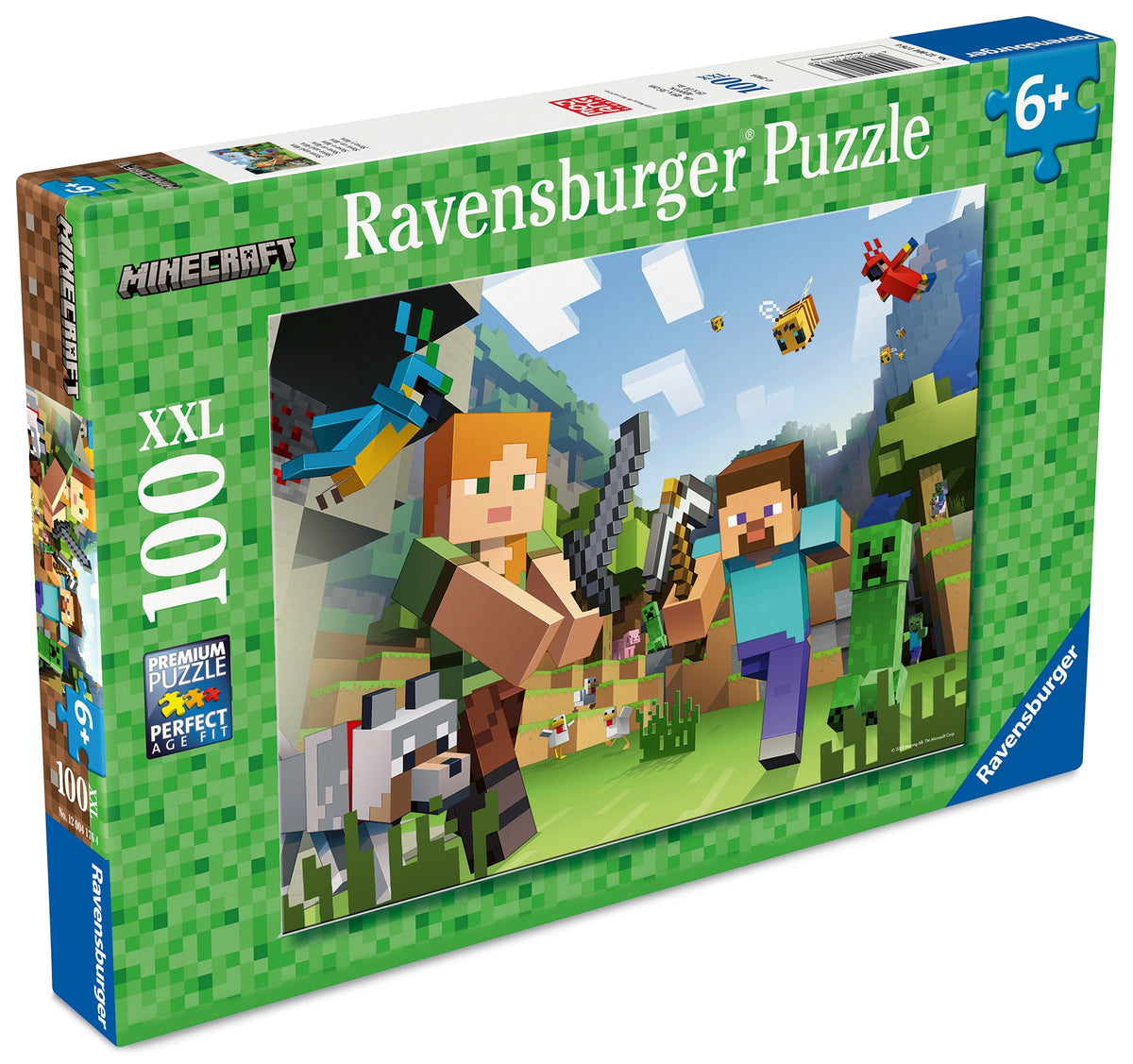 Minecraft: Steve and Alex 100pc [Ravensburger Puzzle]