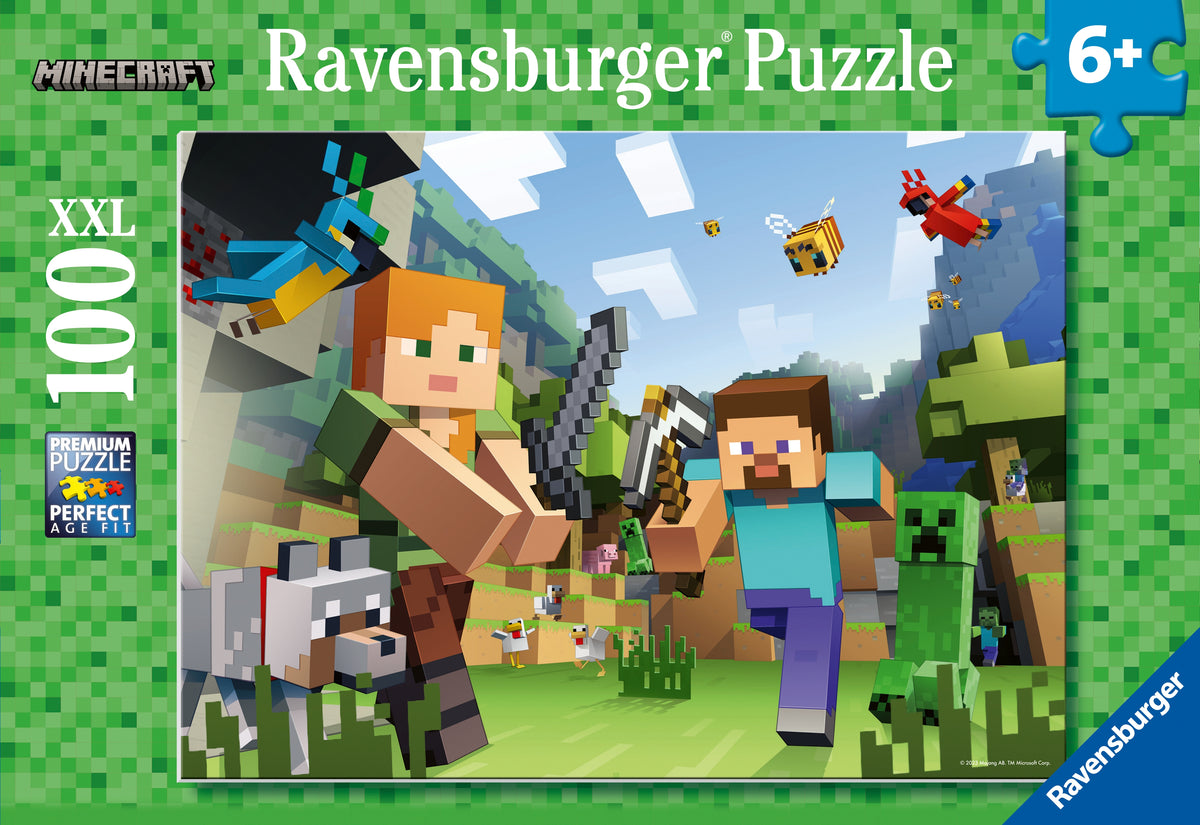 Minecraft: Steve and Alex 100pc [Ravensburger Puzzle]