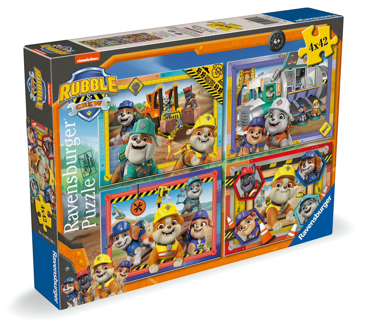 Rubble & Crew: We're a Pup Family 4x42pc Bumper Pack [Ravensburger Puzzle]