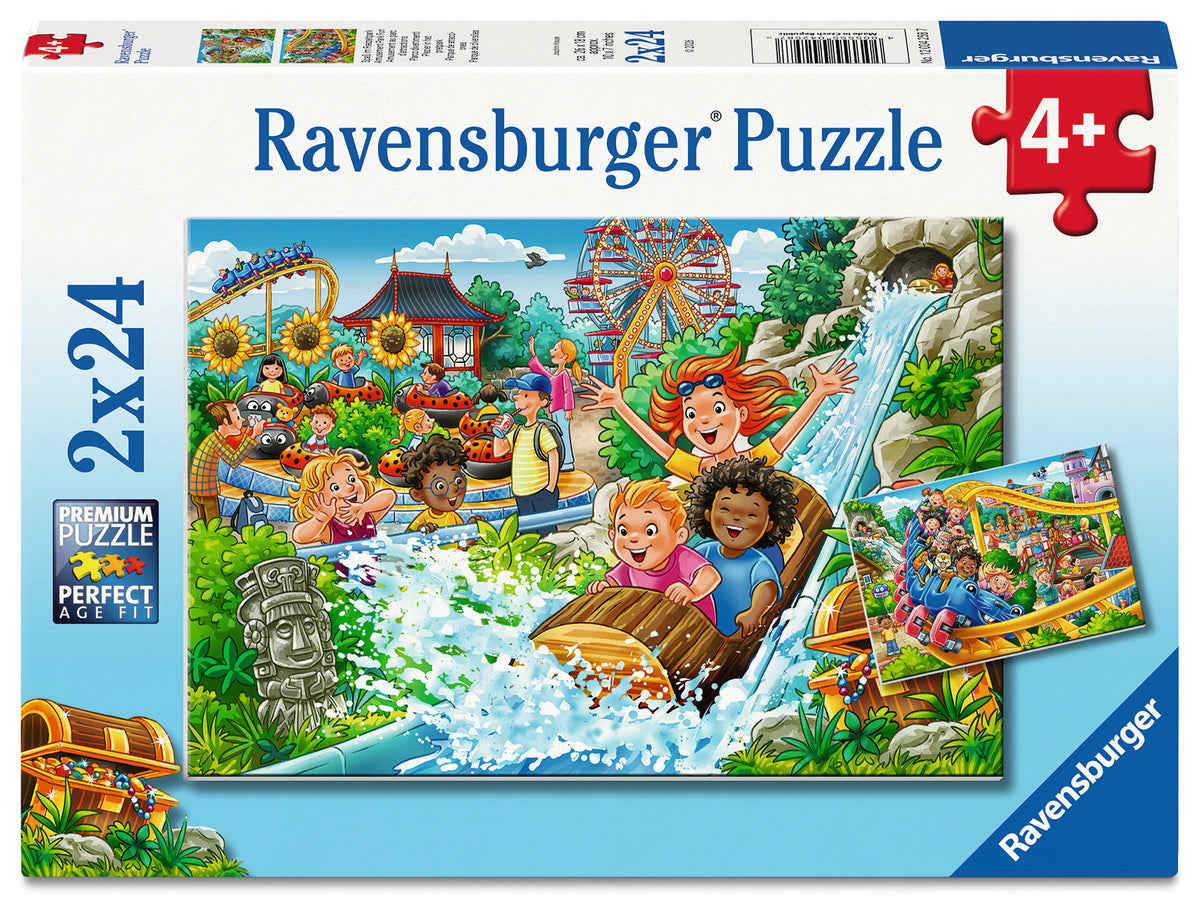 Amusement Park 2x24pc [Ravensburger Puzzle]