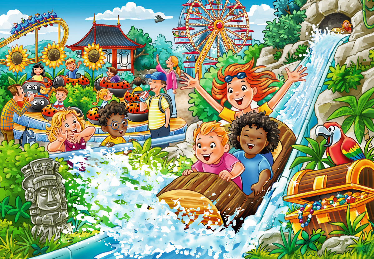 Amusement Park 2x24pc [Ravensburger Puzzle]