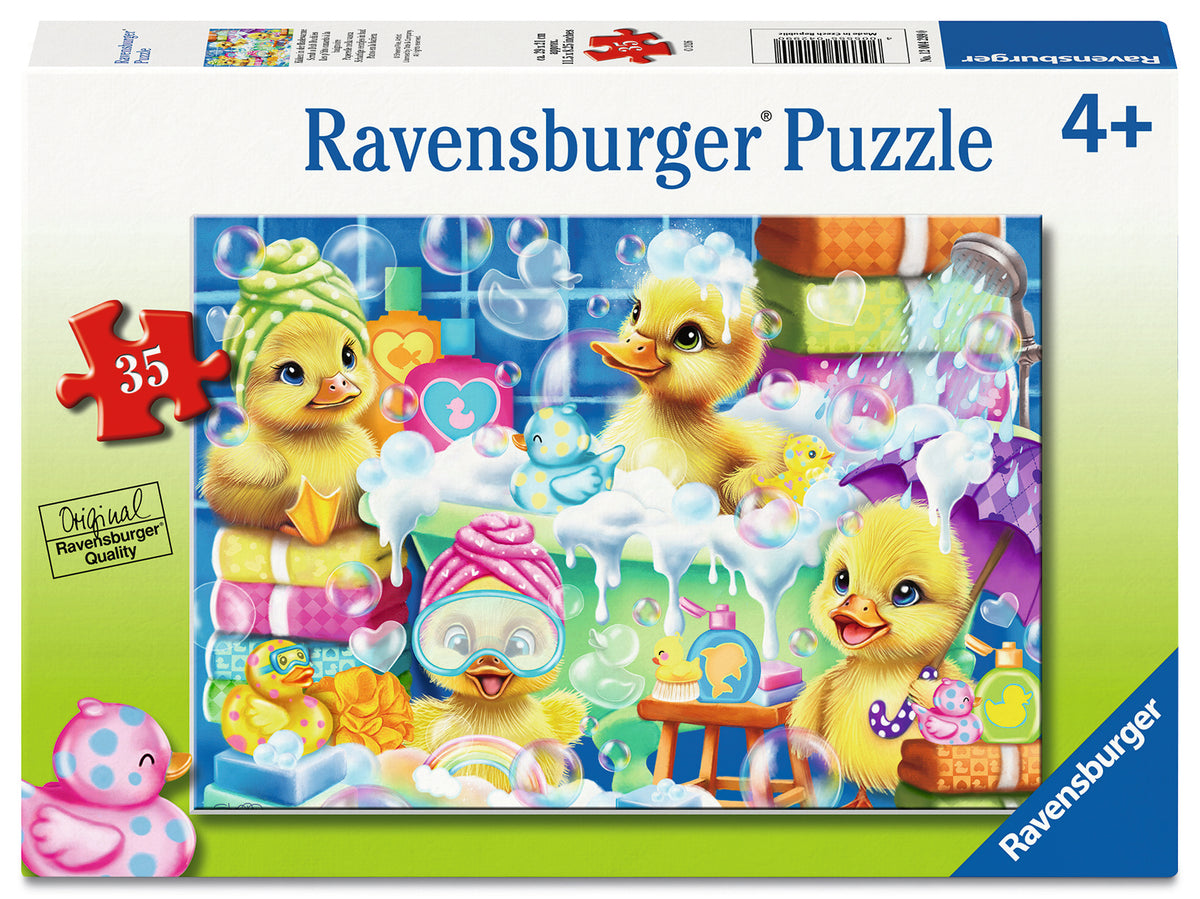 Scrub a Dub Duckies 35pc [Ravensburger Puzzle]