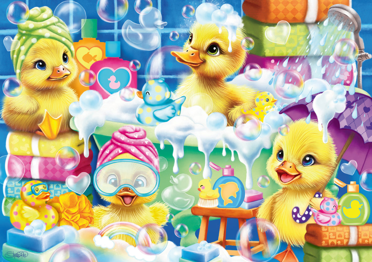 Scrub a Dub Duckies 35pc [Ravensburger Puzzle]