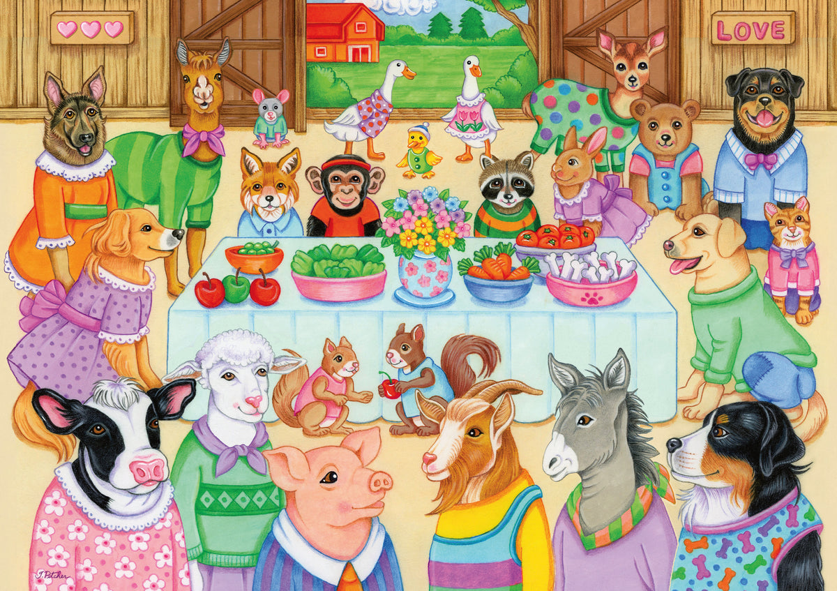 Barn Party 35pc [Ravensburger Puzzle]