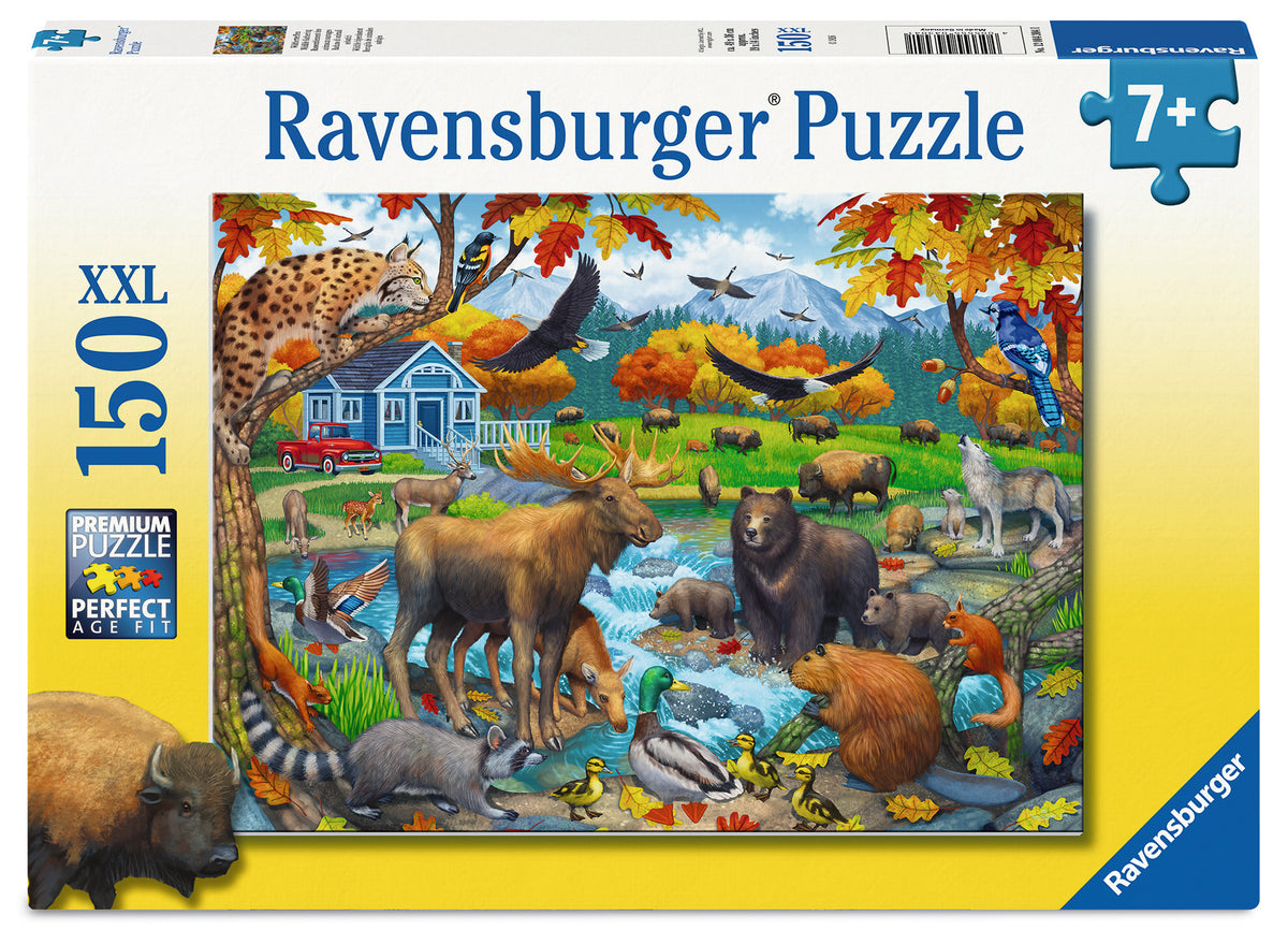 Wildlife Gathering 150pc [Ravensburger Puzzle]