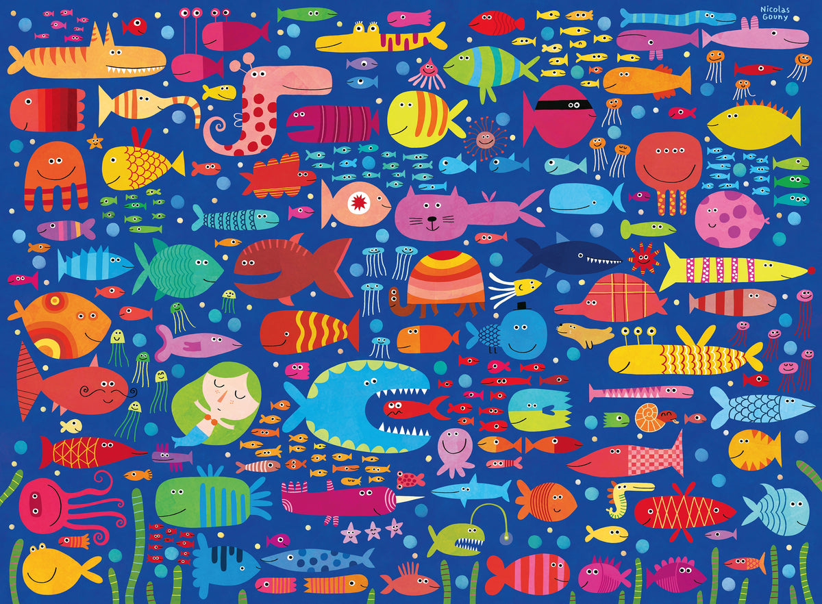Funny Fish Friends 200pc [Ravensburger Puzzle]