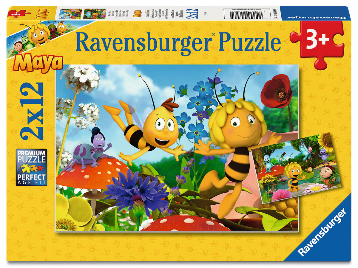 Maya: Maya's World 2x12pc [Ravensburger Puzzle]