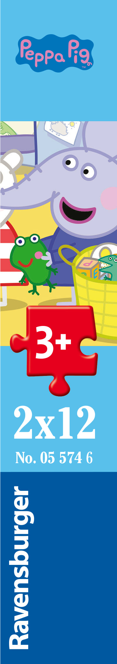 Peppa Pig: Peppa's Adventures 2x12pc [Ravensburger Puzzle]