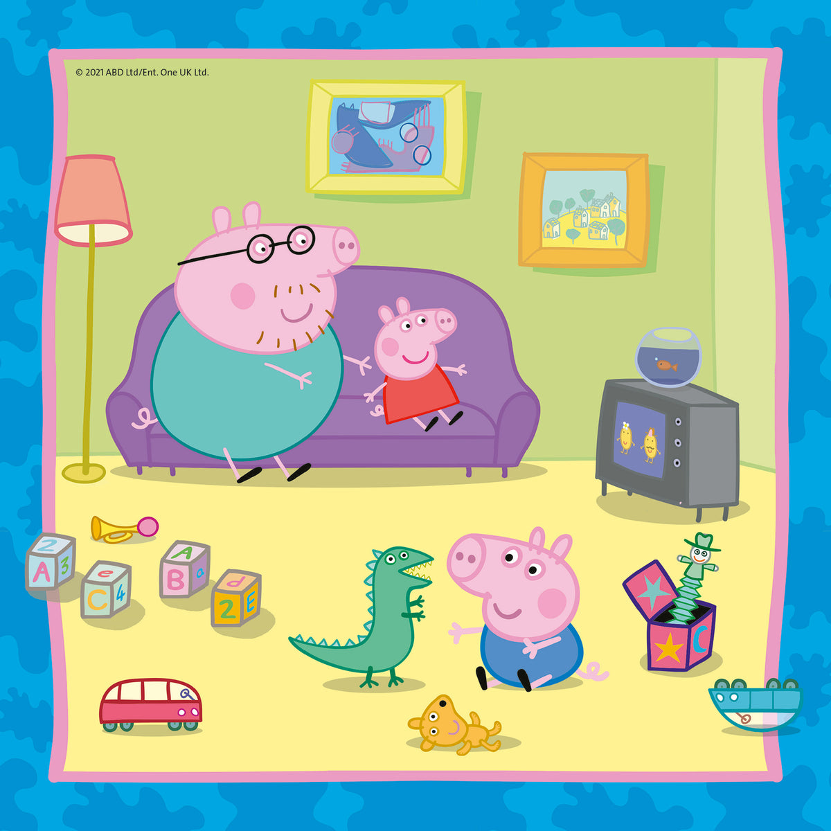 Peppa Pig: Peppa's Family & Friends 3x49pc [Ravensburger Puzzle]