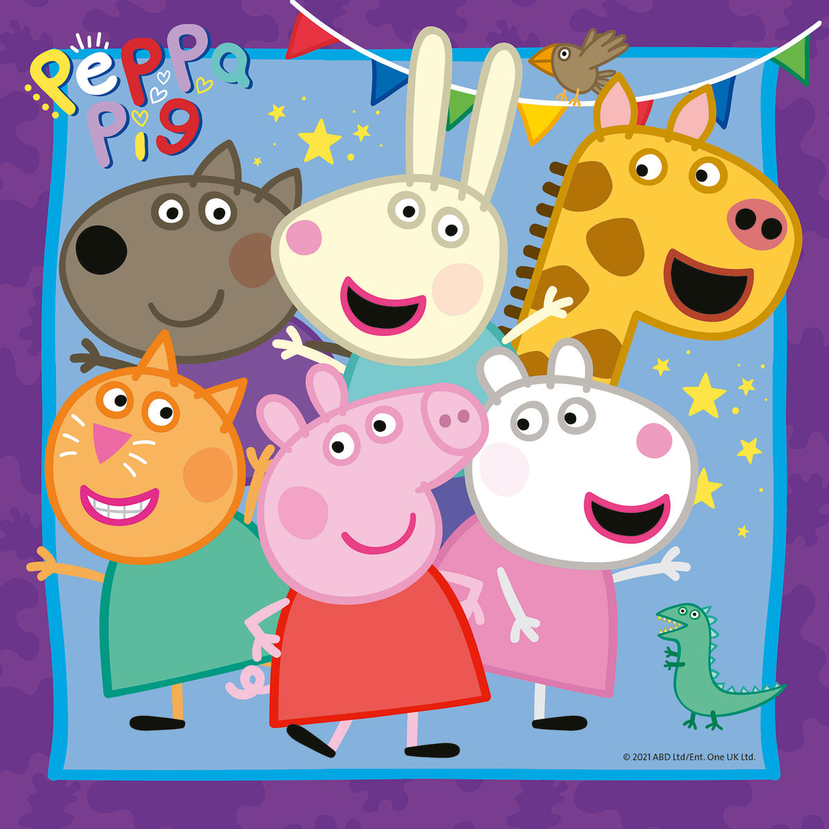 Peppa Pig: Peppa's Family & Friends 3x49pc [Ravensburger Puzzle]