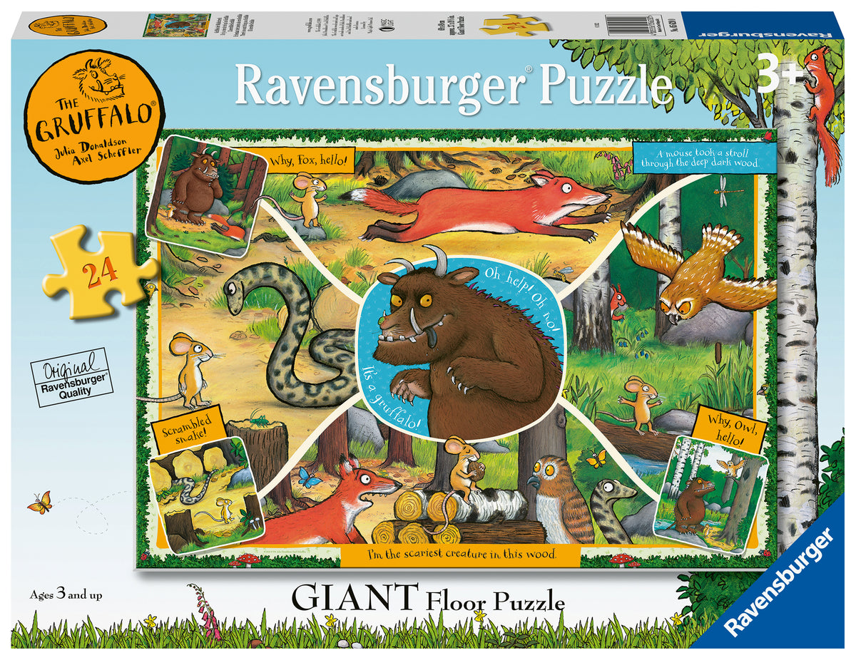 The Gruffalo: There's no such thing as a Gruffalo Giant Floor Puzzle 24pc [Ravensburger Puzzle]