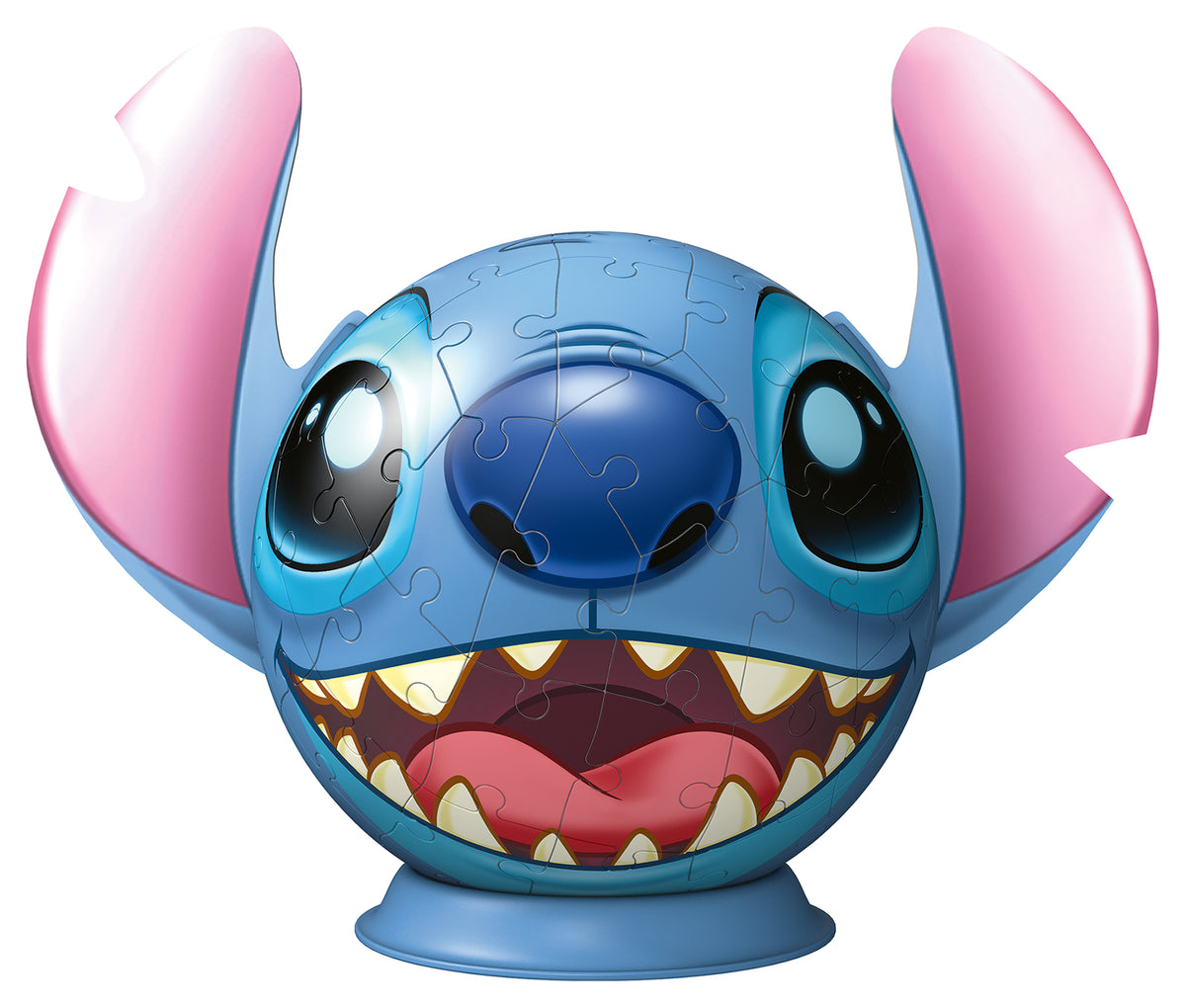 3D Puzzle Ball: Disney Stitch 72pc [Ravensburger Puzzle]