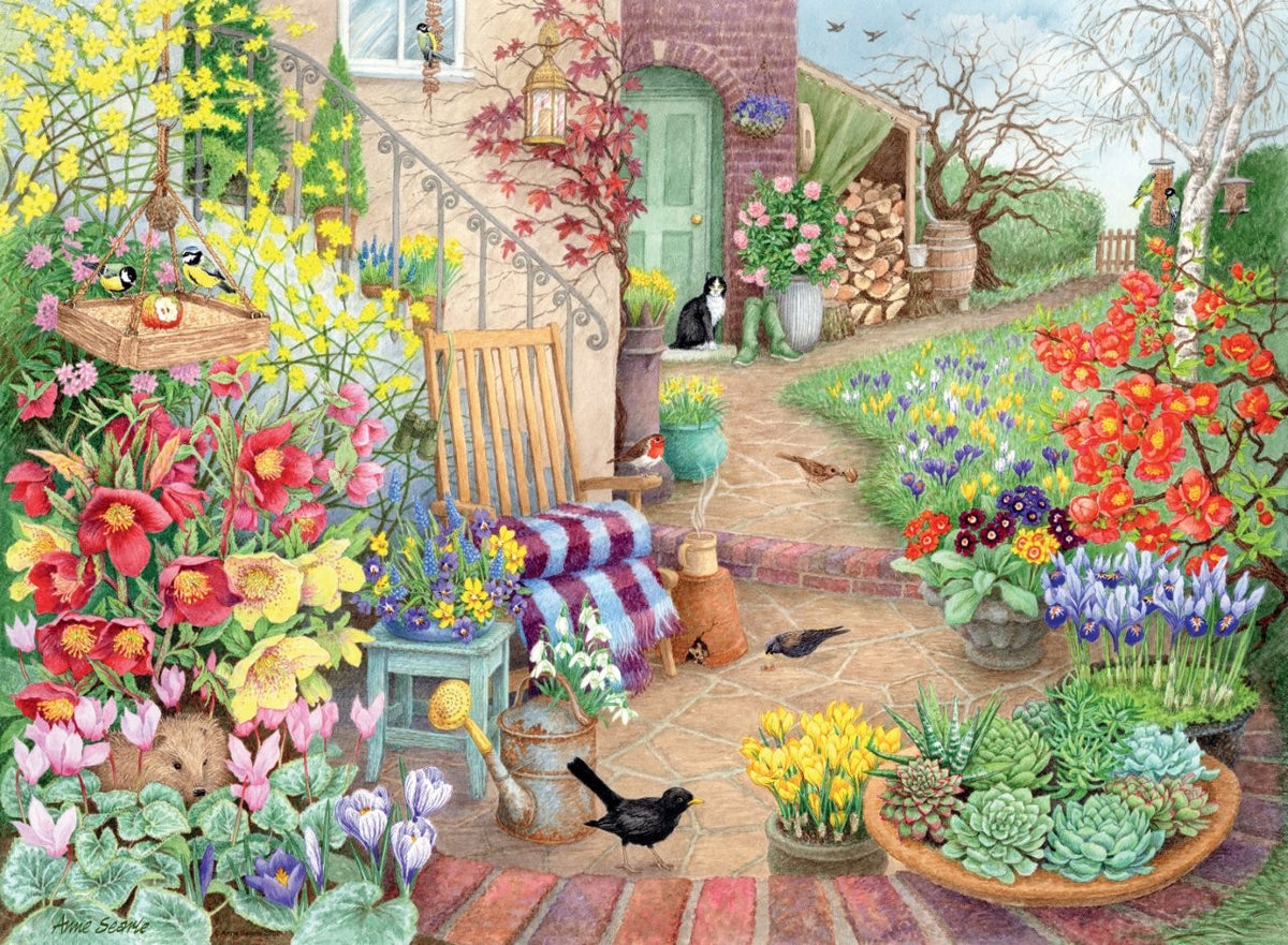 Happy Days: #4 Glorious Gardens 4x500pc [Ravensburger Puzzle]