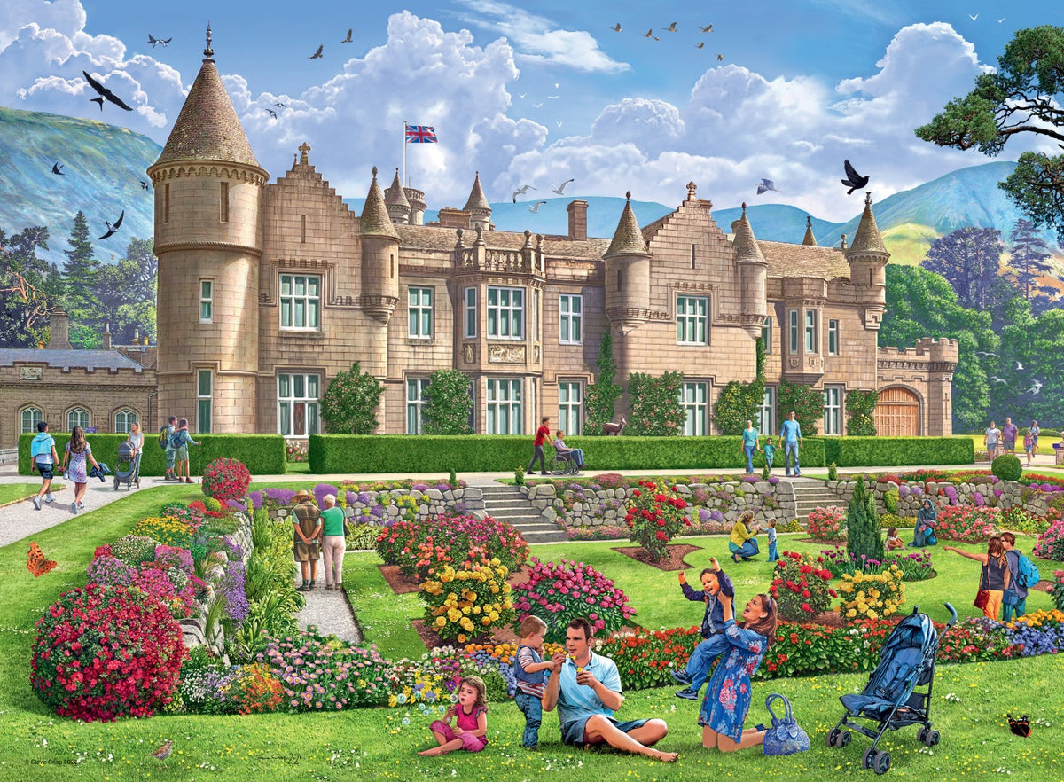 Happy Days: #5 Royal Residences 4x500pc [Ravensburger Puzzle]